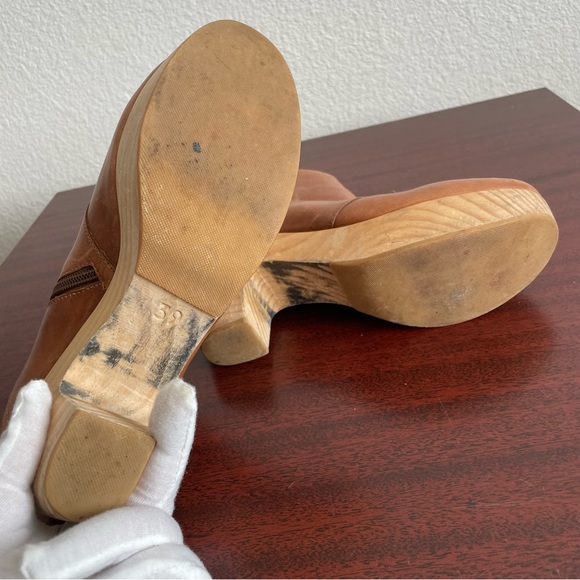 Coclio Tallis Clogs Booties Teak Brown Size 39 - Picture 10 of 10